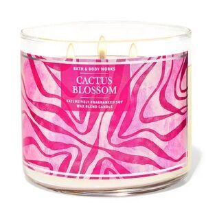 New Bath & Body Works 3-Wick Candle in Cactus Blossom